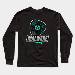 Malware Hunter Long Sleeve T-Shirt